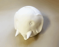 Sparkasse Elefant zum bemalen